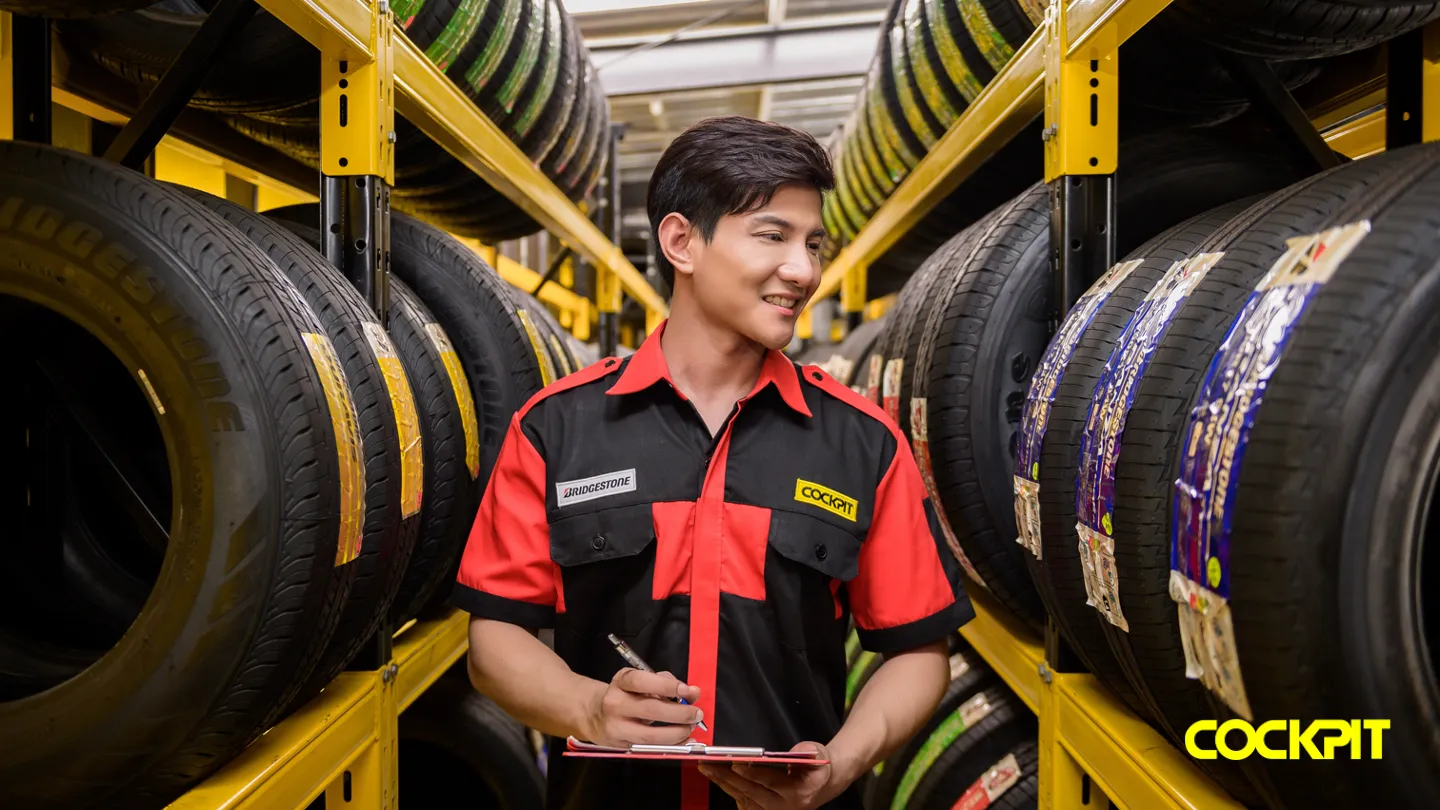 เปลี่ยนยางประหยัดน้ำมัน ECOPIA